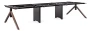 Biurko Mars Workstation VI 360x140 cm Orzech