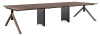 Biurko Mars Workstation VI 360x140 cm Orzech