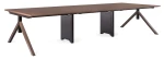 Biurko Mars Workstation VI 360x140 cm Orzech