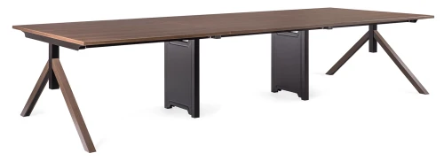 Biurko Mars Workstation VI 360x140 cm Orzech