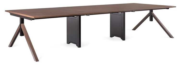 Biurko Mars Workstation VI 360x140 cm Orzech