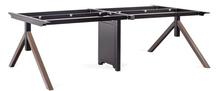 Biurko Mars Workstation IV 240x140 cm Orzech