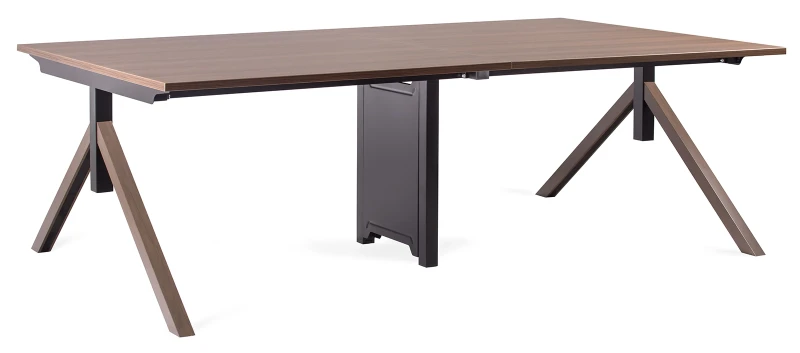 Biurko Mars Workstation IV 240x140 cm Orzech