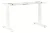 Biurko Fighter Single Desk 140x70 cm Biały