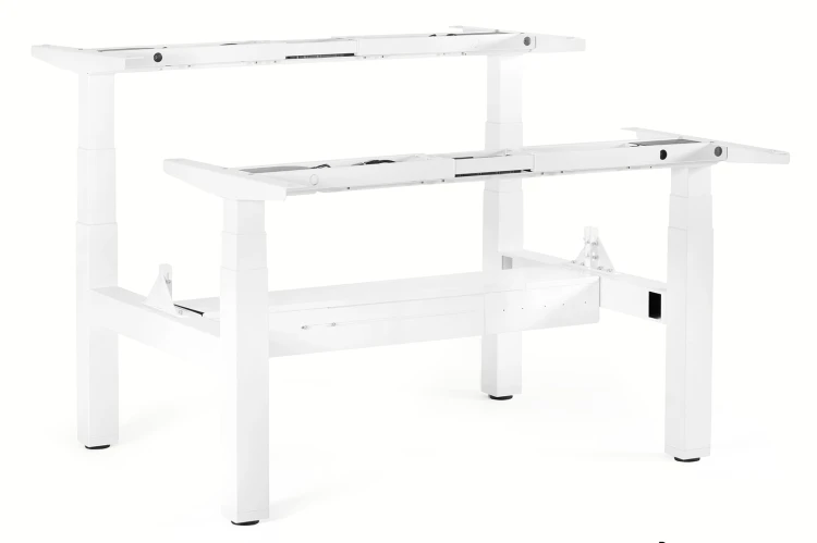 Biurko Fighter Double Desk 140x140 cm Beżowy