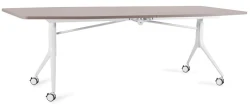 Składany stół konferencyjny na kółkach Carl Table 240x100 Beżowy