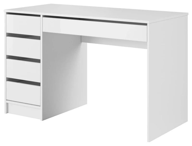 Biurko z szufladami Ada 120 cm białe