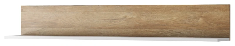 Meblościanka Alva nowoczesna dąb grandson + biały