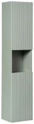 Szafka łazienkowa wysoka LINE REED GREEN szałwiowy