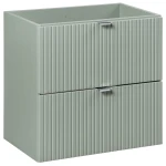 Szafka łazienkowa pod umywalkę 60 cm LINE REED GREEN szałwiowy