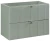 Szafka pod umywalkę 80 cm LINE REED GREEN szałwiowy