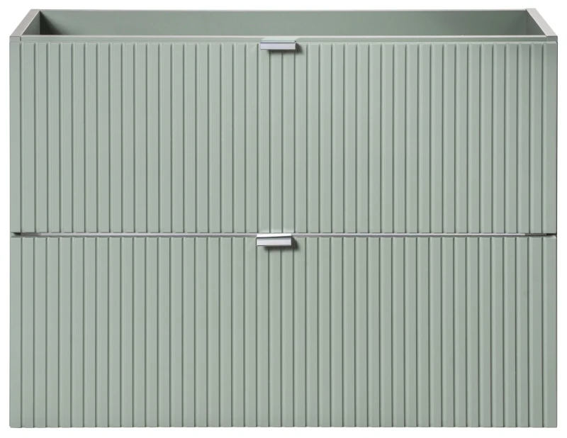 Szafka pod umywalkę 80 cm LINE REED GREEN szałwiowy