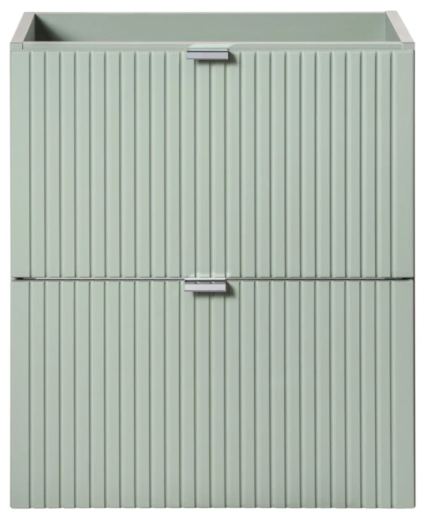 Zestaw mebli łazienkowych LINE REED GREEN szafka 50 cm z umywalką Gaja i blatem 50 cm