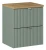 Zestaw mebli łazienkowych LINE REED GREEN szafka 50 cm 2 szuflady z blatem 50 cm