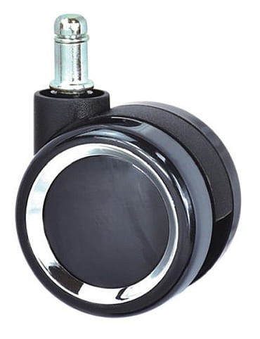 Kółka nylonowe CT65-691PA do foteli obrotowych komplet 5 szt