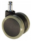Kółka gumowane CT60-431G do foteli obrotowych komplet 5 szt