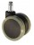 Kółka gumowane CT60-431G do foteli obrotowych komplet 5 szt