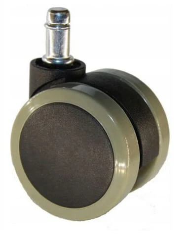 Kółka gumowane CT60-431G do foteli obrotowych komplet 5 szt