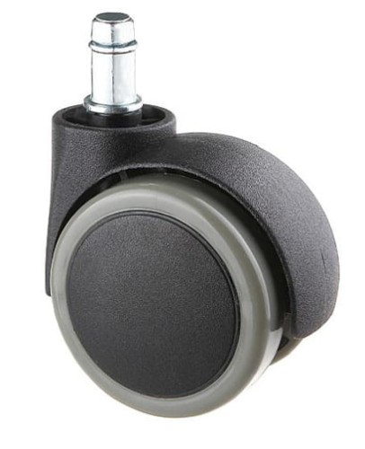 Kółka gumowane CT60-391G do foteli obrotowych komplet 5 szt
