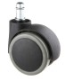 Kółka gumowane CT60-391G do foteli obrotowych komplet 5 szt