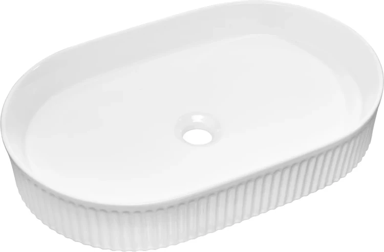 Zestaw mebli łazienkowych LINE REED GREEN szafka 80 cm z umywalką Beyond i blatem 80 cm - umywalka nablatowa BEYOND 5 WHITE