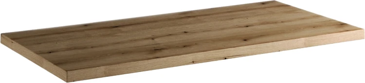 Zestaw mebli łazienkowych LINE REED GREEN szafka 80 cm 2 szuflady z blatem 80 cm - blat Nova Oak A 89-80