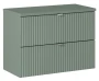 Zestaw mebli łazienkowych LINE REED GREEN szafka 80 cm z blatem 80 cm