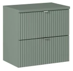 Zestaw mebli łazienkowych LINE REED GREEN szafka 60 cm z blatem 60 cm