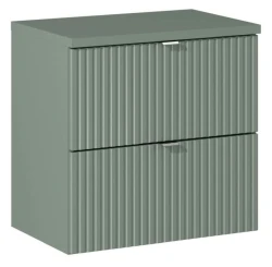 Zestaw mebli łazienkowych LINE REED GREEN szafka 60 cm z blatem 60 cm