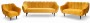 Sofa tapicerowana Molly III w stylu skandynawskim 48h