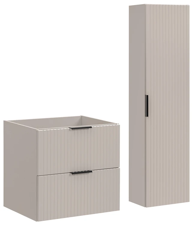 Szafka pod umywalkę 60 cm Adel Cashmere - przykładowa aranżacja