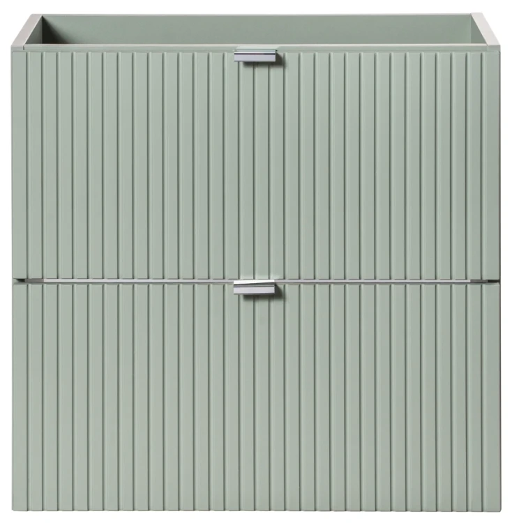 Zestaw mebli łazienkowych LINE REED GREEN z szafką pod umywalkę 140 cm - szafka pod umywalkę z szufladami Line Reed Green D 82-60-2S