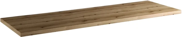 Zestaw mebli łazienkowych LINE REED GREEN z szafką pod umywalkę 140 cm - blat Nova Oak A 89-120