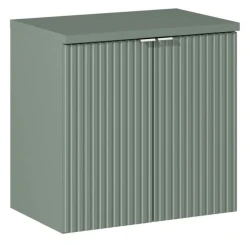 Zestaw mebli łazienkowych LINE REED GREEN szafka 60 cm z blatem 60 cm