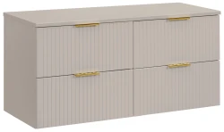 Zestaw mebli łazienkowych ADEL CASHMERE z blatem 120 cm - 3 elementy