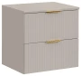 Zestaw mebli łazienkowych ADEL CASHMERE szafka 60 cm z blatem 60 cm
