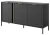 Komoda Lars trzydrzwiowa 153 cm antracyt