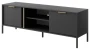 Stolik RTV Lars dwudrzwiowy 153 cm antracyt