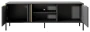 Stolik RTV Lars dwudrzwiowy 153 cm antracyt