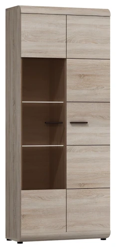 Witryna wysoka Link 80 cm dąb sonoma