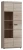 Witryna wysoka Link 80 cm dąb sonoma