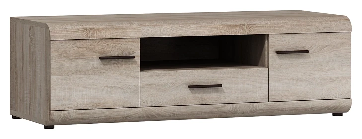 Stolik RTV Link z szufladą 138 cm dąb sonoma