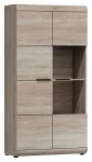 Witryna niska Link 80 cm dąb sonoma