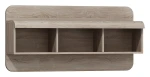 Półka wisząca Link z przegrodami 120 cm dąb sonoma