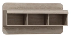 Półka wisząca Link z przegrodami 120 cm dąb sonoma