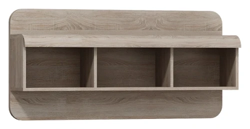 Półka wisząca Link z przegrodami 120 cm dąb sonoma