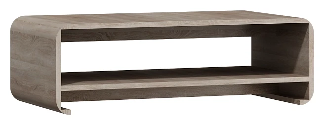 Stolik kawowy Link z półką 120 cm dąb sonoma