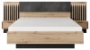 Stoliki nocne Tally z szufladami 50 cm dąb artisan + antracyt