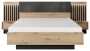 Stoliki nocne Tally z szufladami 50 cm dąb artisan + antracyt