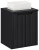 Zestaw mebli łazienkowych NOVA BLACK szafka 50 cm z blatem 50 cm